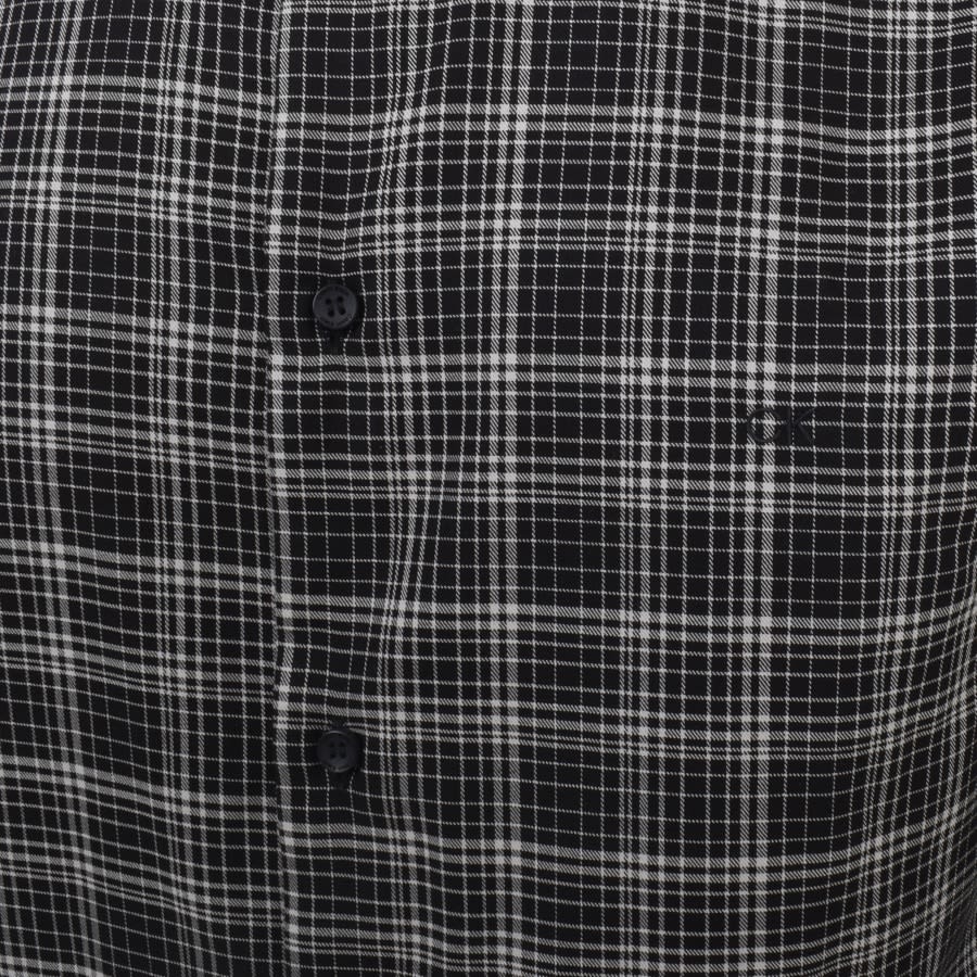 Calvin klein black long sleeve shirt deals